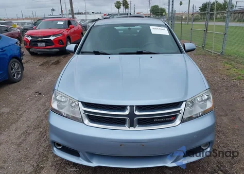 2013 Dodge Avenger Sxt from USA, damaged, VIN 1C3CDZCG8DN583719